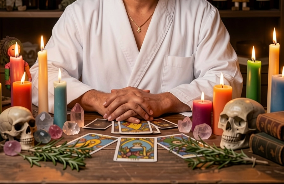 Lectura de Tarot ancestral con cartas